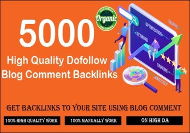 I will Create 5000 Manually Blog Comments Backlinks SEO Service For TOP GOOGLE RANKING