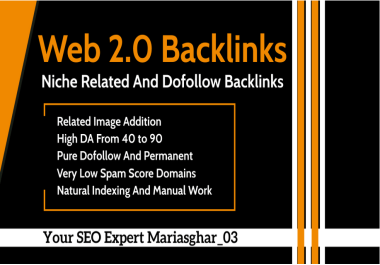 I will build 30 plus web 2 0 backlinks manually