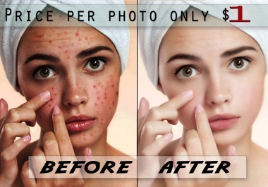 I will retouch photos and edit images with fast delivery