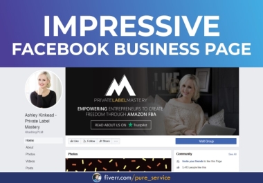 I will fix,  create super facebook business page