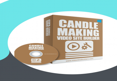 Candle making video site builder