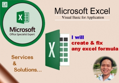 I will create any Excel formula