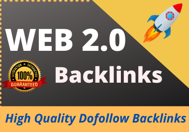 I will do manually 40 Web 2.0 High Authority top websites Dofollow Backlinks