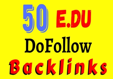 I will 50 high authority anchor text or profile mixed link building, edu seo backlinks