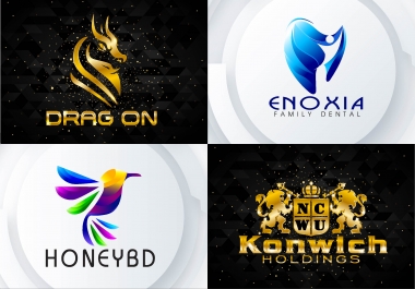 I will design unique modern minimalist logo design