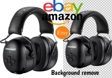 I will background removal 5 image in amazon store