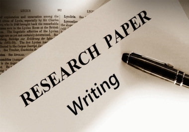 research writing on any subject