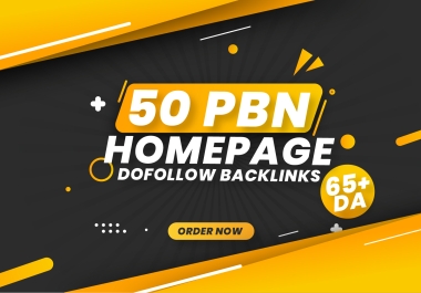 2023 Strategy Do-Follow DA 65+ permanent homepage PBN posts with high quality content