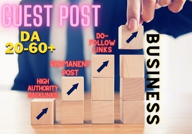 Business Guest Post On High DA website with Do-Follow Backlink