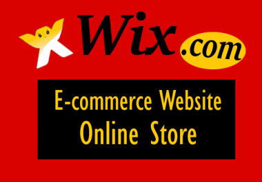 I will design or redesign wix website or wix ecommerce