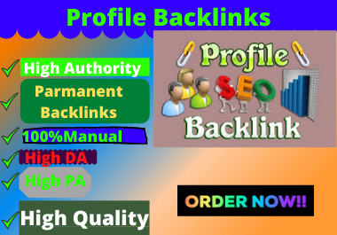80 Profile Backlinks High Authority Permanent Dofollow extraordinary area white cap website design e