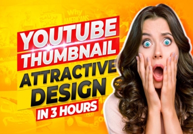 I make YouTube thumbnails professionally