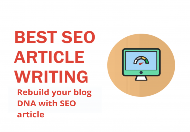 Write uniqe and SEO optimize article up to 600 - 1000 words