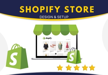 Shopify Website,  Shopify Dropshipping Store Design & Setup