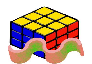 The icon carries the identity of a business organization,  and do confirms.