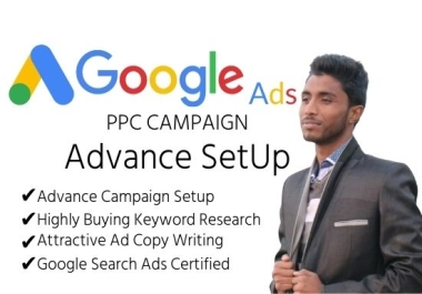 I will set up Google AdWords PPC campaign