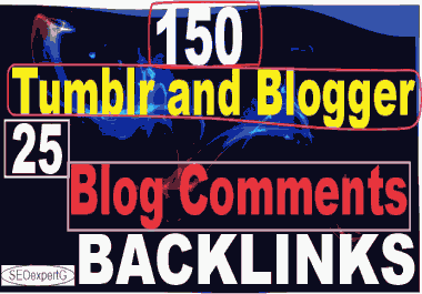 I am expert in backlinks comments and social media networking,  blog pots etc
