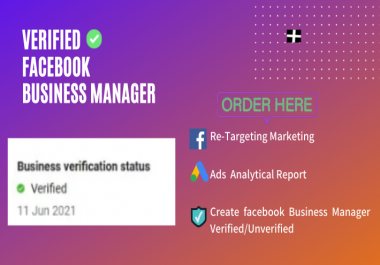 I will solve your business manager and ads account