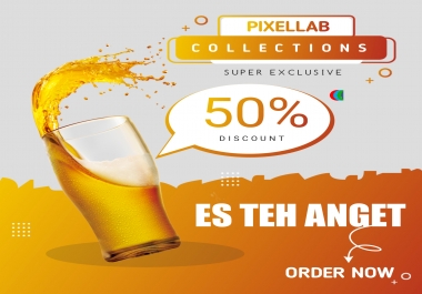 I can create design pamphlet and poster your product or brand