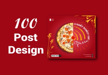 Expert of creating attractive and promotional social post designing.