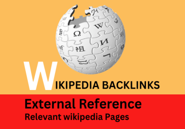 Wikipidia External Reference Backlink Niche Relevant