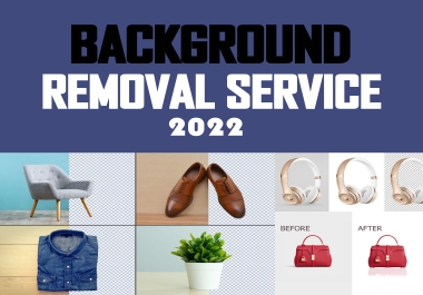 I will Design Product Background removal service