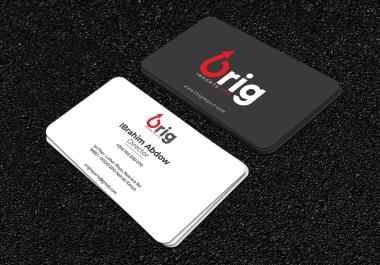 I will create simple,  clean and minimal business card design