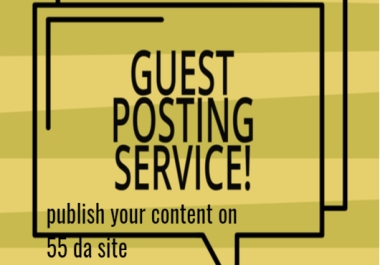 Publish your content on 55 da Blogs site