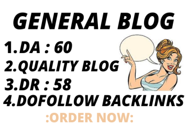Guest post on general blog da 60 website