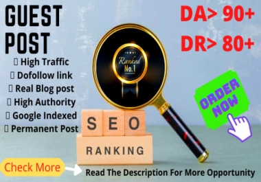 I will hq general guest publish with dofllow and permanent backlink