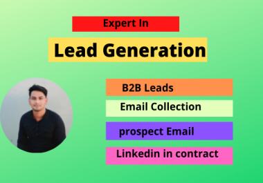 b2b lead generation and targeted prospect email list