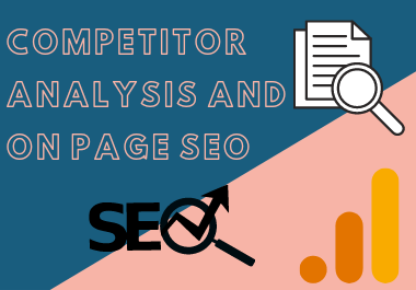 I will do on page audit and competitor analysis for your business.
