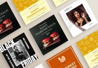 I will design social media posts,  banners,  ads for your business