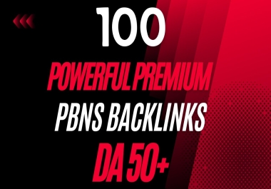 Get Life time 100 PBNs DA 50 Plus Backlinks To Improve Your Site Ranking