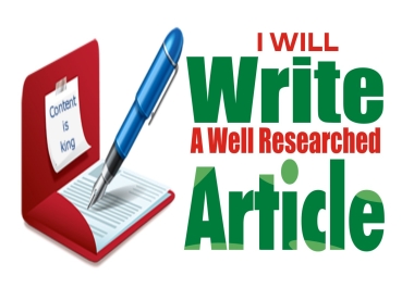 I will write a high quality text for your article or blog post