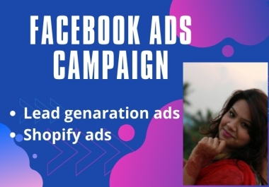 I will create and run your Facebook advertising