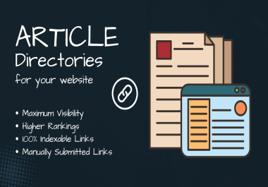 1400+ Best Article Directories for your website