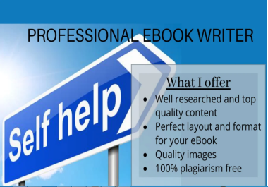 I will be your motivational ebook writer ghostwrite your selfhelp book christian book