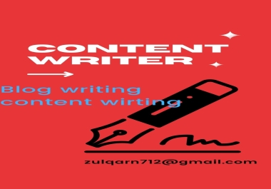 SEO writing,  content writing and Blog writing