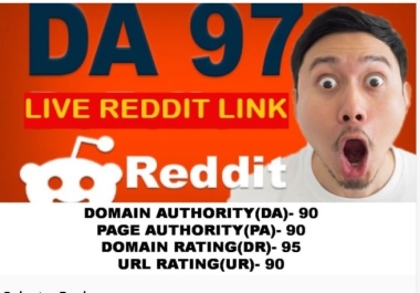 Powerful High Quality 50 Backlinks from the Reddit