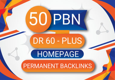 Boost Ranking with 50 High Authority Home Page Backlinks