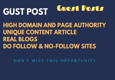 I will do write and published 3 high Authority guest posts for medium, diigo da 90+