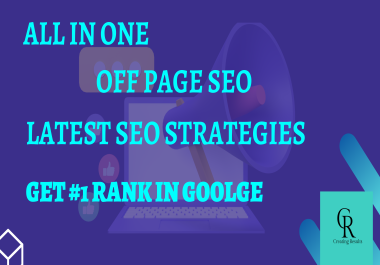 All in one Off Page SEO package,  Boost up your site rank now with this mega offer