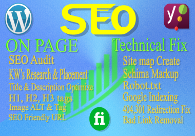 I will do On page & technical SEO service fix sitemap indexing error