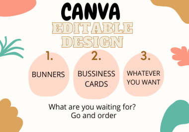 design quality,  luxury, wonderful design with canva