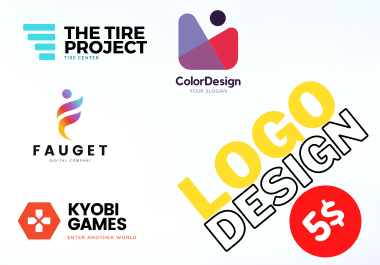 I will Design Logo for Social Media. Attractive Design,  Profile picture Design. fb,  page,  logo