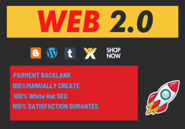 I will do 50 dofollow high quality Web2.0 backlinks