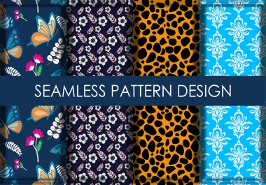 I will clothing unique seamless pattern for your business in 24 hrs