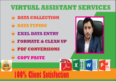 Virtual Assistant Services any Type
