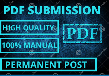 I will do 60 PDF submission USA backlinks high authority low spam high da